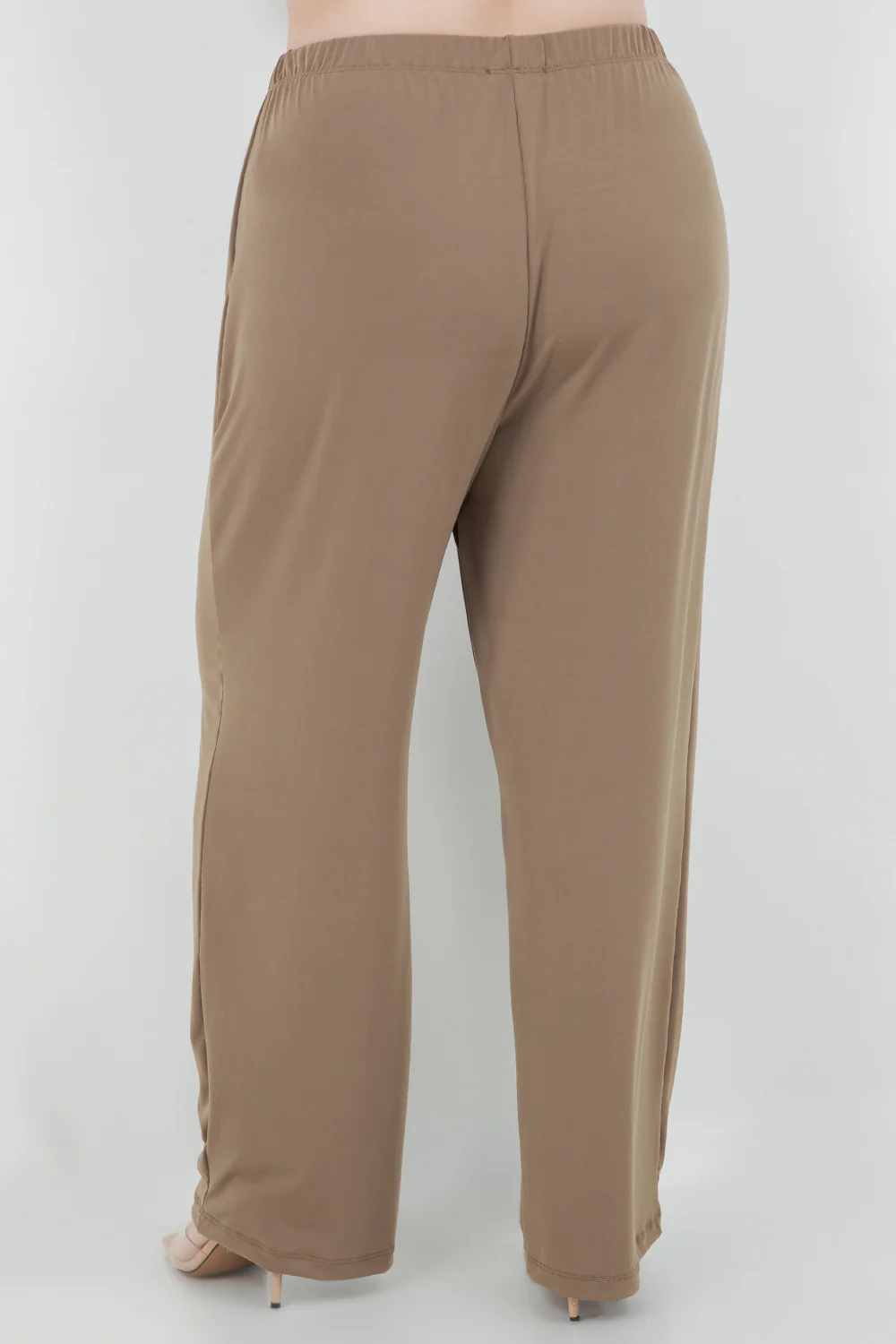 Vikki Vi Jersey Caramel Petite Pants - Image 4